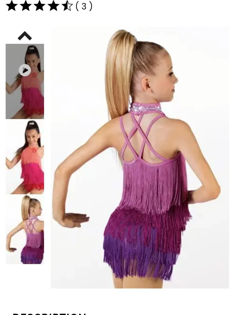 Weissman Electric Feel Dance Costume